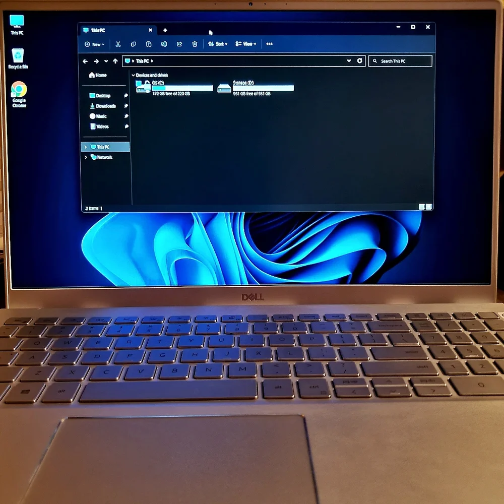 Dell Inspiron 15 5502 Intel i5-1135G7 4.2GHz Dual SSD (256GB & 1TB) 16GB RAM W11